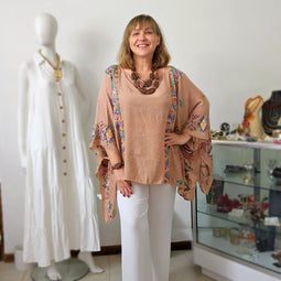 Tunica Boho Azteca