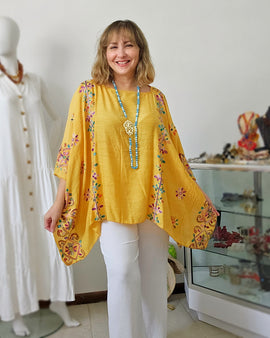 Tunica Boho Azteca