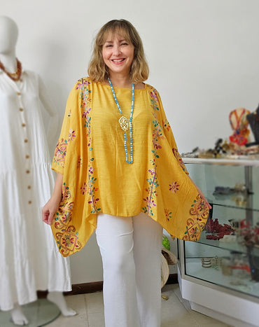 Tunica Boho Azteca