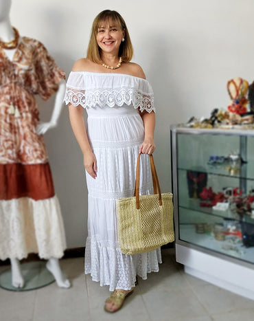 Vestido Marbella Eyelet
