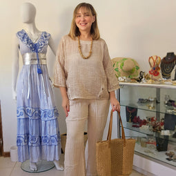Set Azure Chic | Conjunto de 2 Piezas