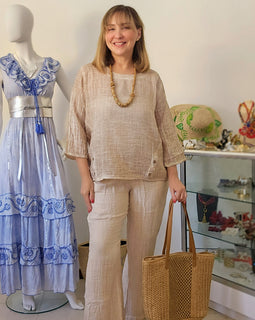 Set Azure Chic | Conjunto de 2 Piezas