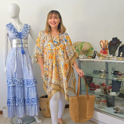 Tunic Amélie Viscose & Silk Luxe