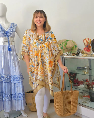 Tunic Amélie Viscose & Silk Luxe