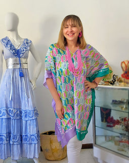 Tunic Amélie Viscose & Silk Luxe