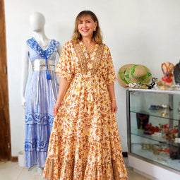 Vestido Boho Silk Elegance