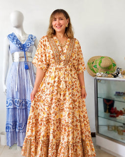Vestido Boho Silk Elegance