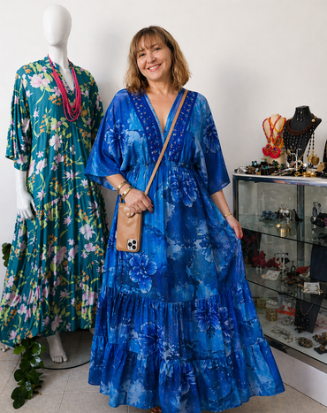 Vestido Maxi Brisa de Seda