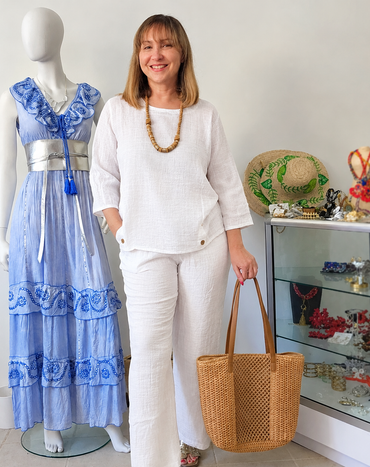Set Azure Chic | Conjunto de 2 Piezas