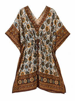 Kaftán Boho Chic Ajustable – Liviano & Favorecedor