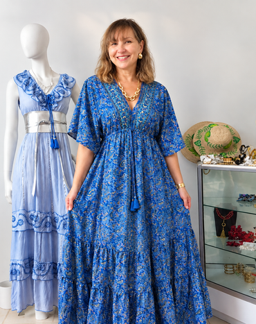Vestido Boho Silk Elegance