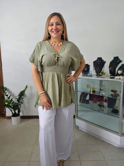 Kaftan Crochet tunic