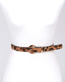 Animal Print Belt