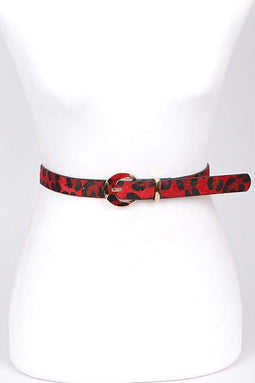 Animal Print Belt