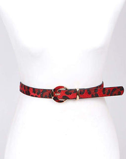 Animal Print Belt