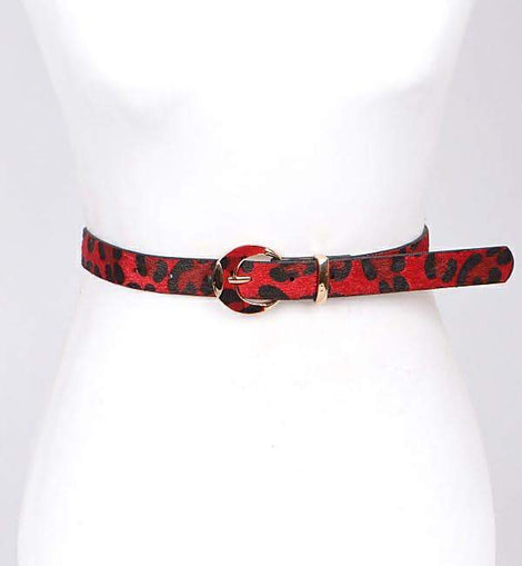Animal Print Belt