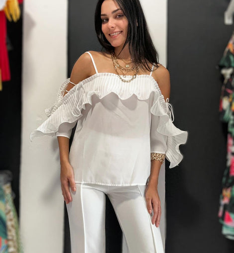 Camila Ruffles Blouse