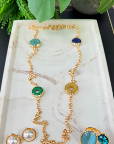 Aura Dorada turquish set