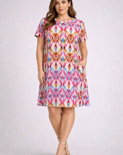 Vestido Comfy Chic printed