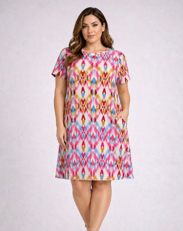 Vestido Comfy Chic printed