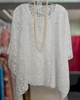 Enchanting lace tunic