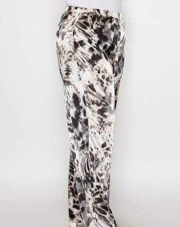 Animal Print Wide leg pants