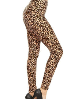 Comfort Legging Leopard Print