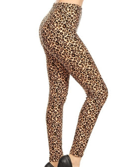 Comfort Legging Leopard Print