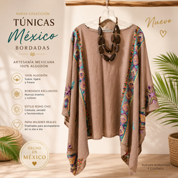 Tunica Boho Azteca