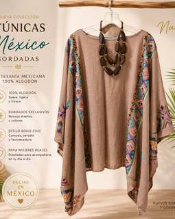Tunica Boho Azteca