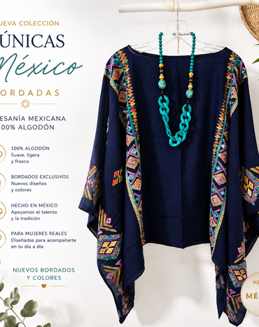 Tunica Boho Azteca