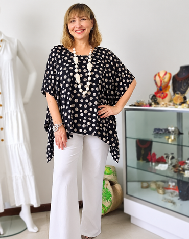Polka dots Chic Vibe tunic