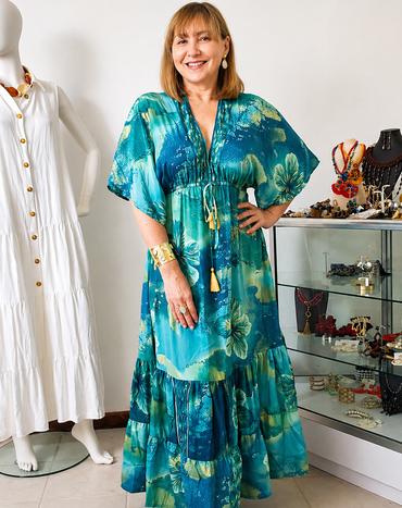 Vestido Maxi Brisa de Seda