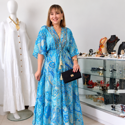 Vestido Boho Silk Elegance