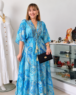 Vestido Boho Silk Elegance