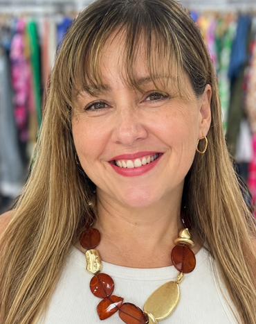 Collar Ámbar Dorado Luxe