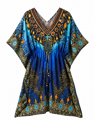 Kaftán Boho Chic Ajustable – Liviano & Favorecedor