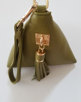 Olive Triangle bag