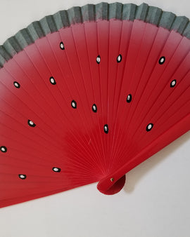 Watermelon Wood Hand fan