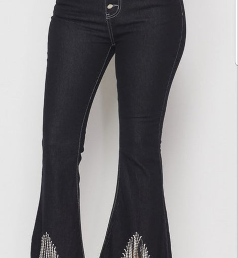 Cristal Chandelier Denim