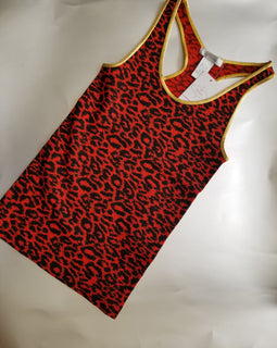 Cheetah Print Racerback top
