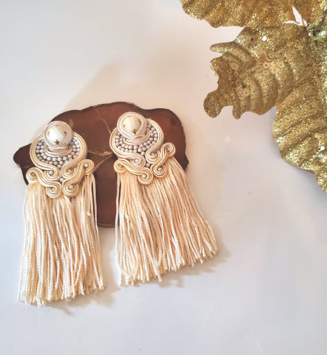 Francoise Tassel earings Angelina