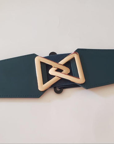 Double Triangle Buckle Belt