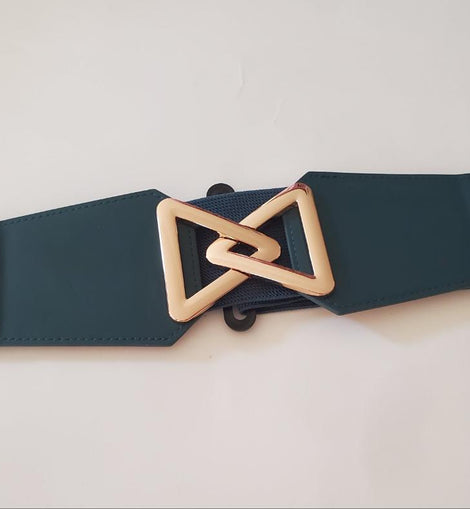 Double Triangle Buckle Belt