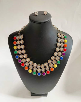 Multicolor Cristals necklace