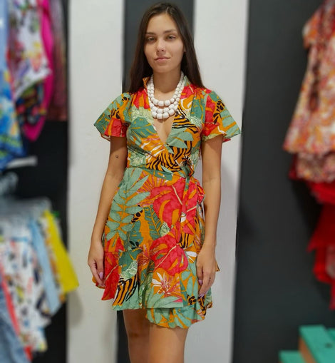 Nayla Tropical Dress