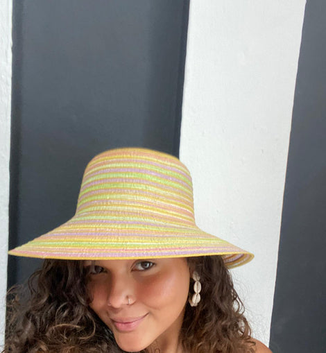 Bucket Stripes hat