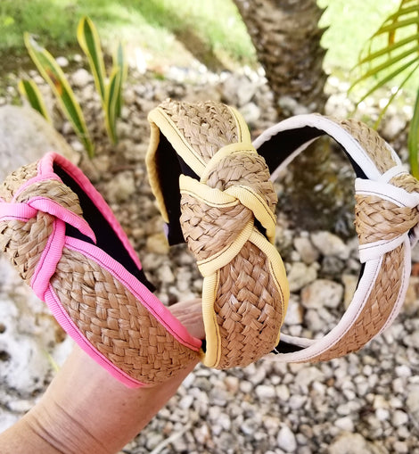 Raffia Head bands