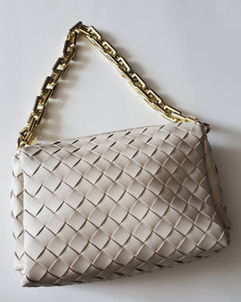 Quilted hand bag