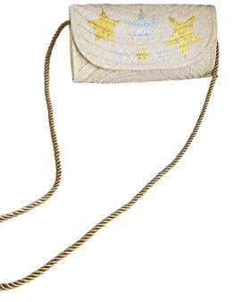Stars Hand Made Design Clutch Angelina
